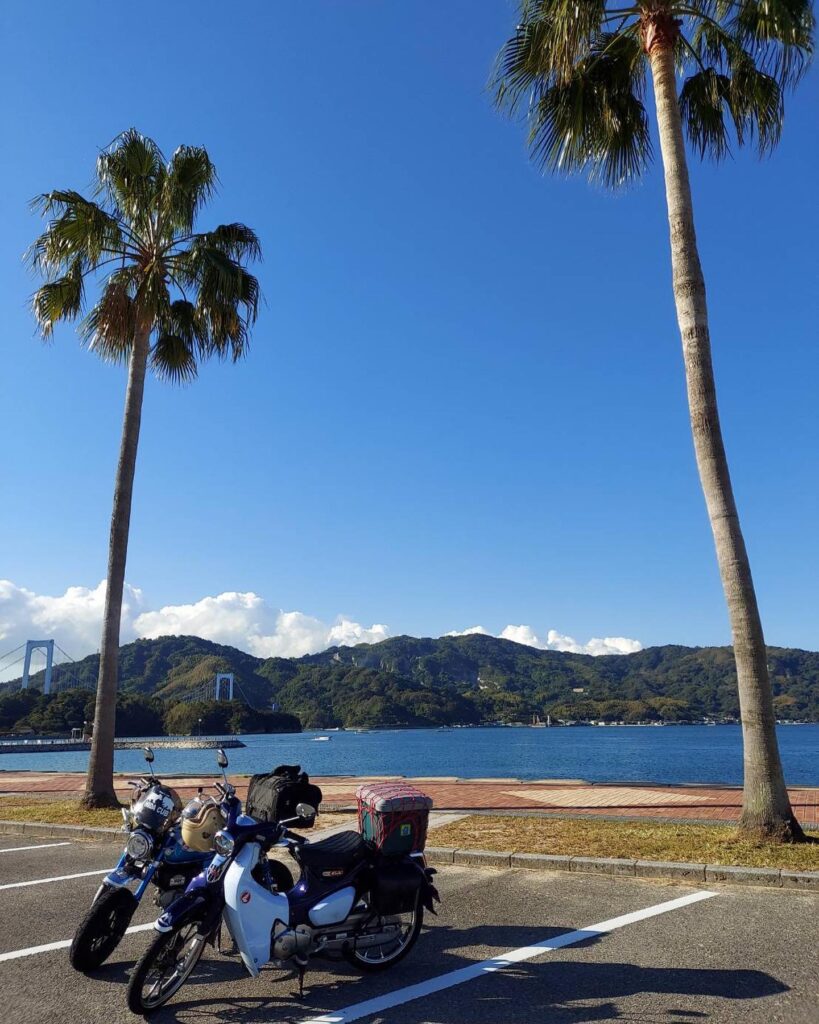 しまなみ海道とバイク2台